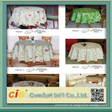 Wholesalers Hot Sell PVC Foam Table Cloth